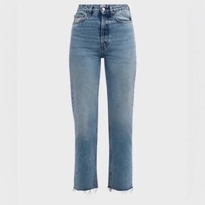 Rag & Bone Harlow Mid-rise Straight Jean Clover Wash 
Size 26 Ankle Length